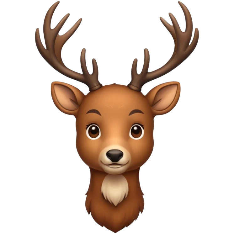 Deer emoji