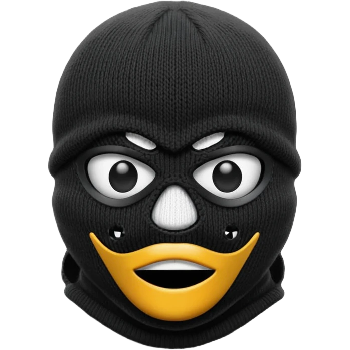 ski mask emoji