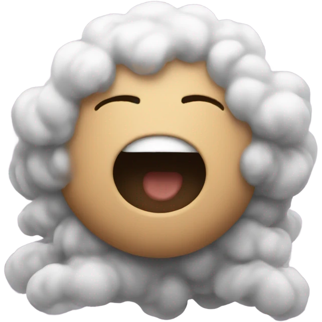 breath in emoji