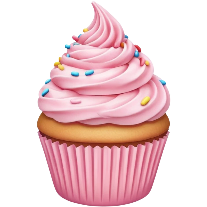Pastel Pink Cupcake emoji