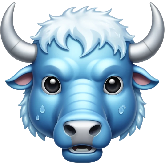 Ice Buffalo  emoji