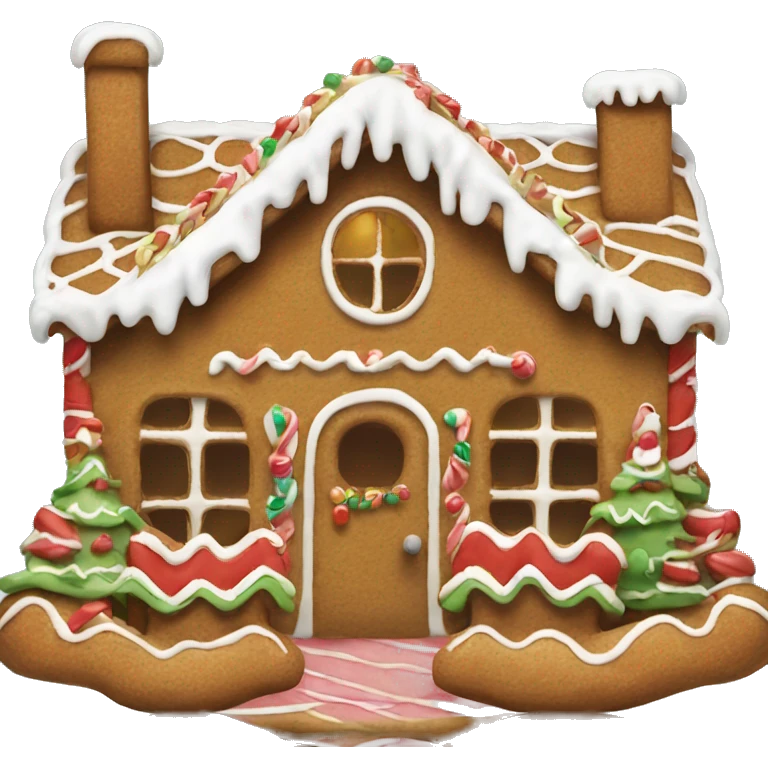 Gingerbread house ￼ emoji