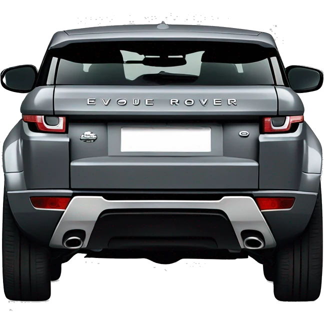 Range Rover Evoque Grey emoji