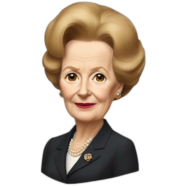 margaret thatcher's fursona emoji