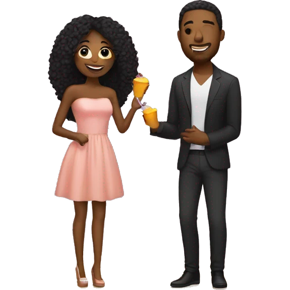 couple date in concert emoji