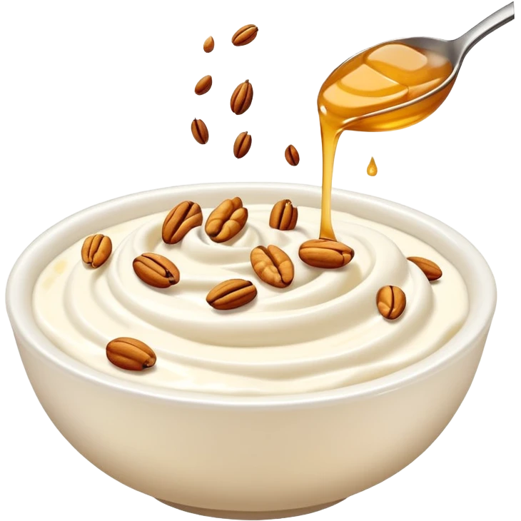 Yogurt greco e frutta secca emoji