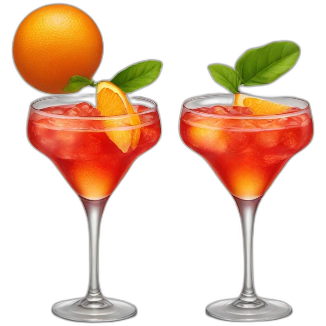 Campari orange emoji