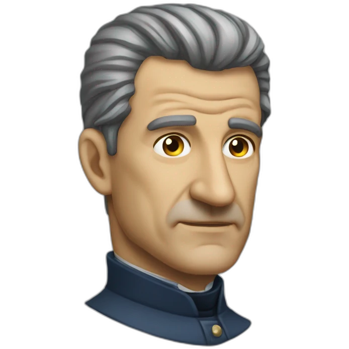 jean lassalle with an enormous nose emoji