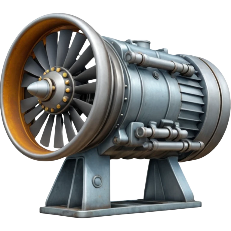 generate realistic airplane engine emoji