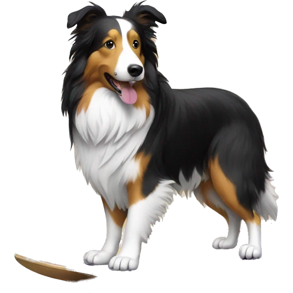 COLLIE ON A SKATEBOARD emoji
