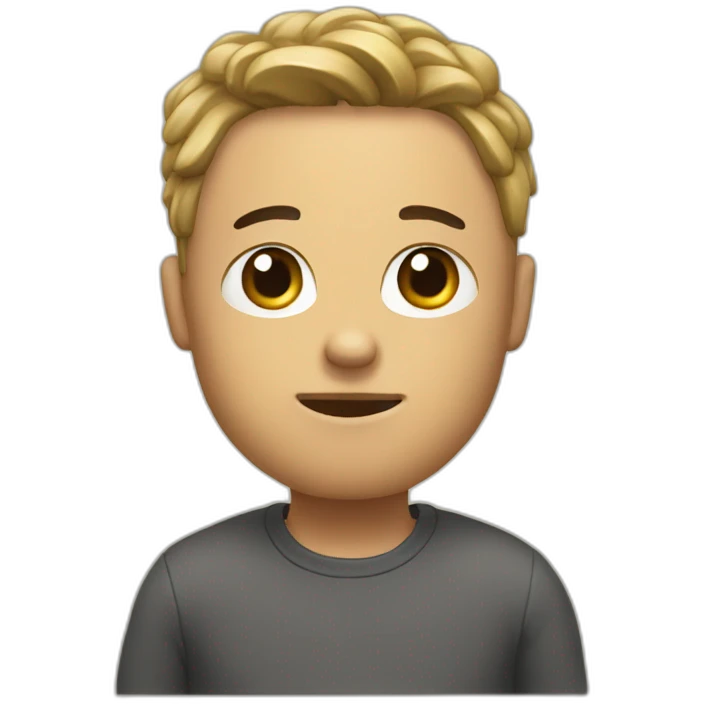 thinking friend rice emoji