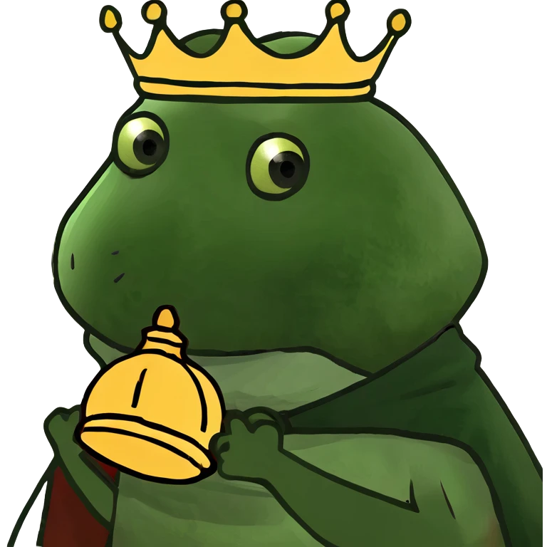 King ta da ding 🛎️  emoji