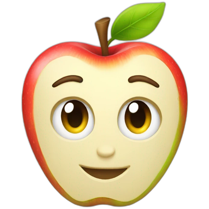 Apple logo emoji