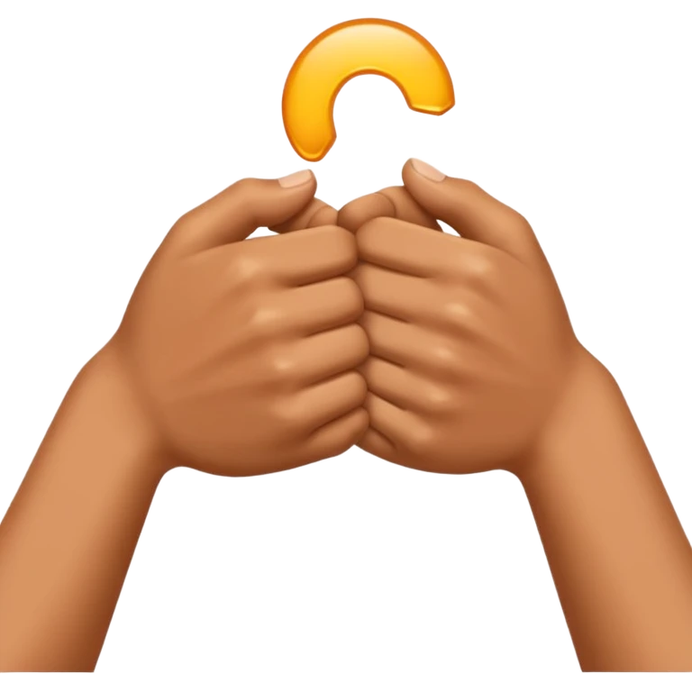 Dos manos saludandose emoji