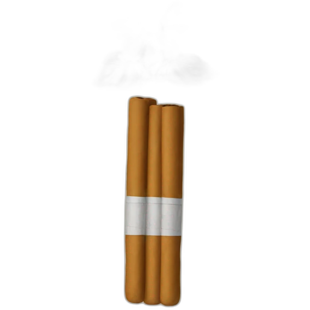 Cigarrillo de flores emoji