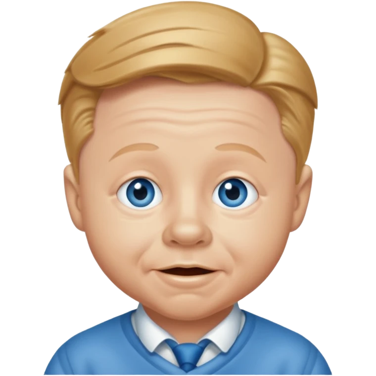 Mickey Rooney with blue eyes emoji