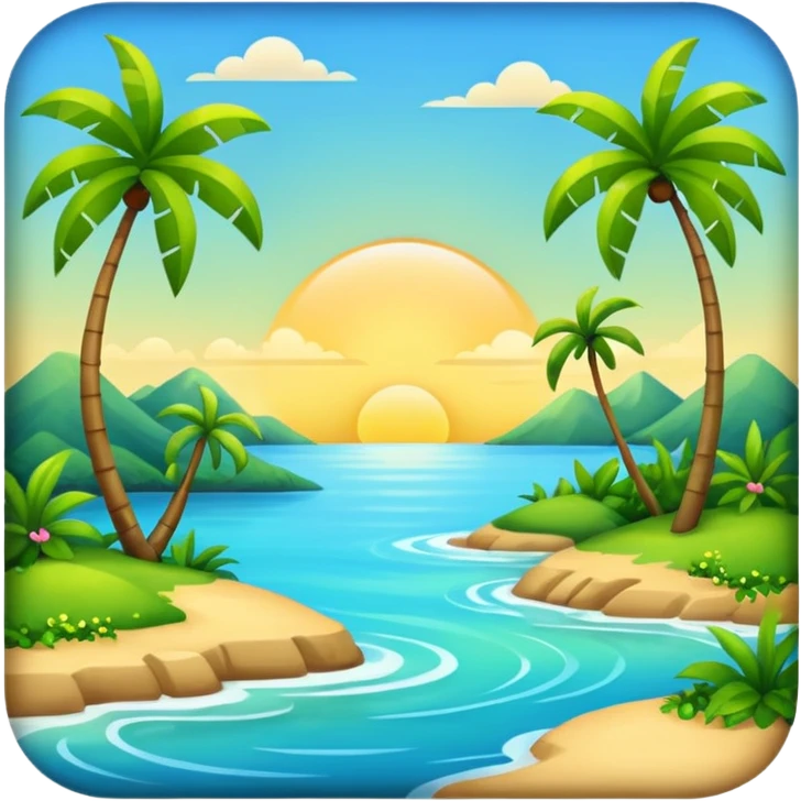 Paradise emoji