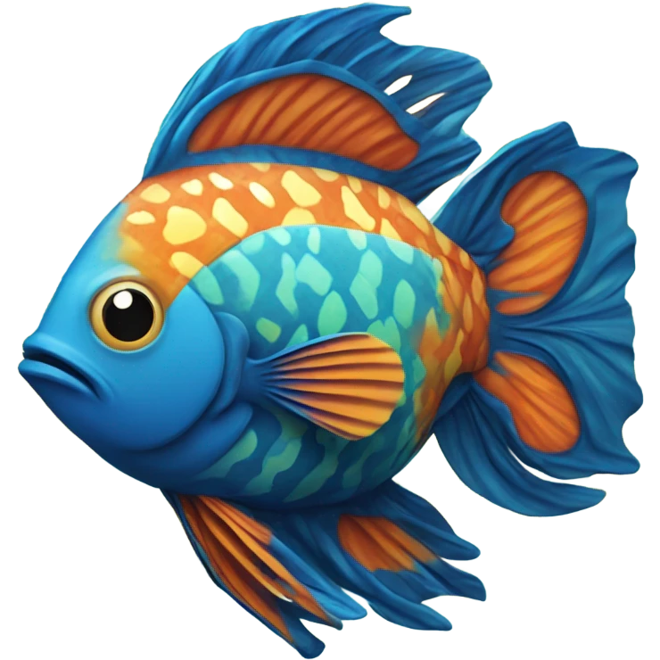 Box fish  emoji