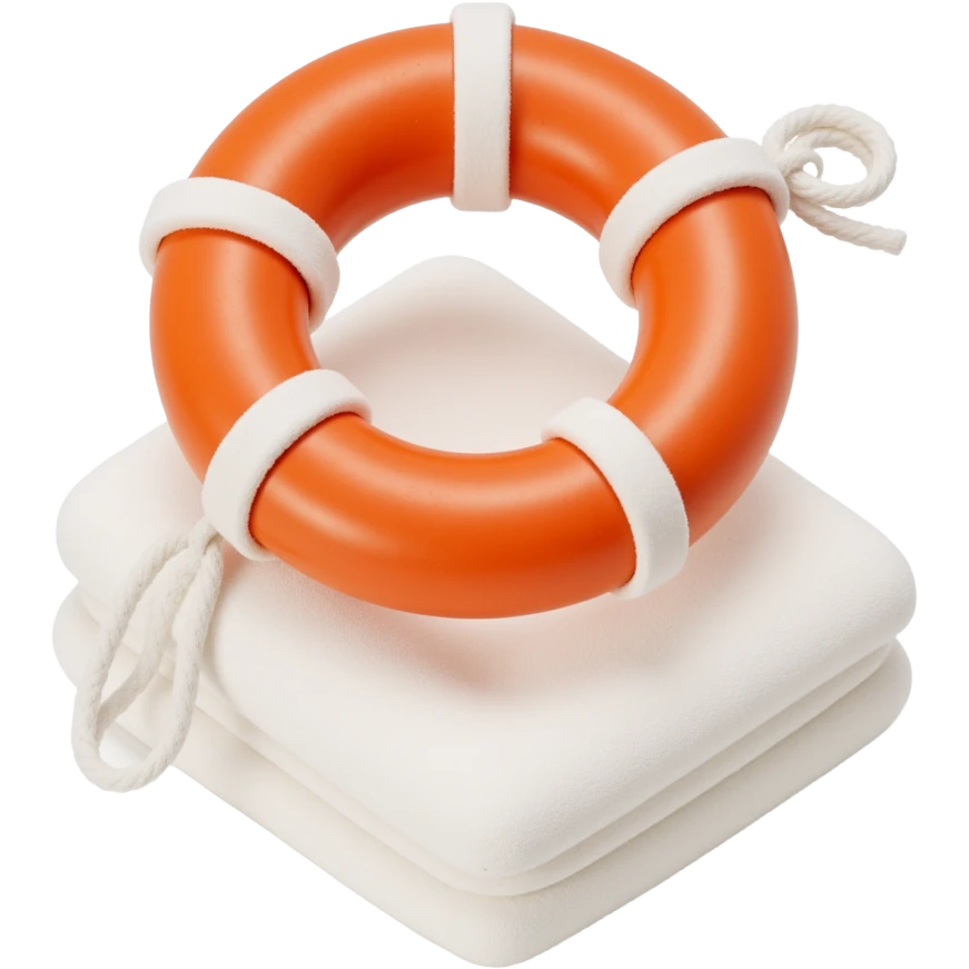 2d flat lifebuoy emoji
