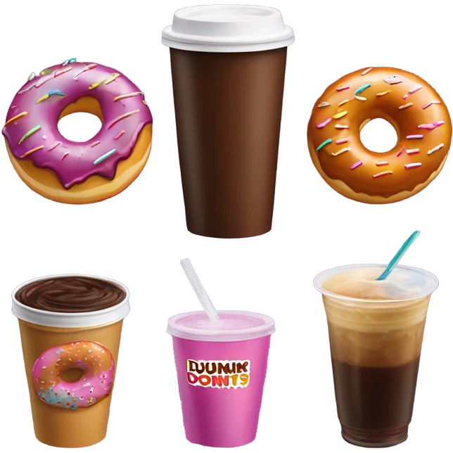 Dunkin Donuts emoji