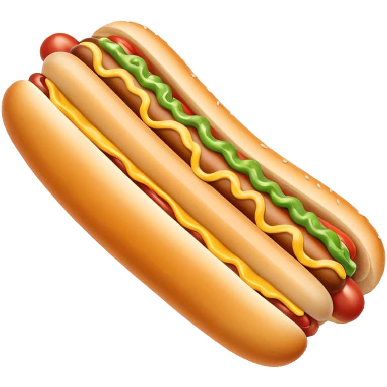 Magic hotdog emoji