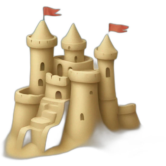 sand castle emoji