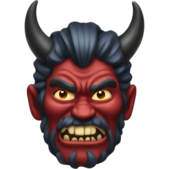 Oni samuray emoji