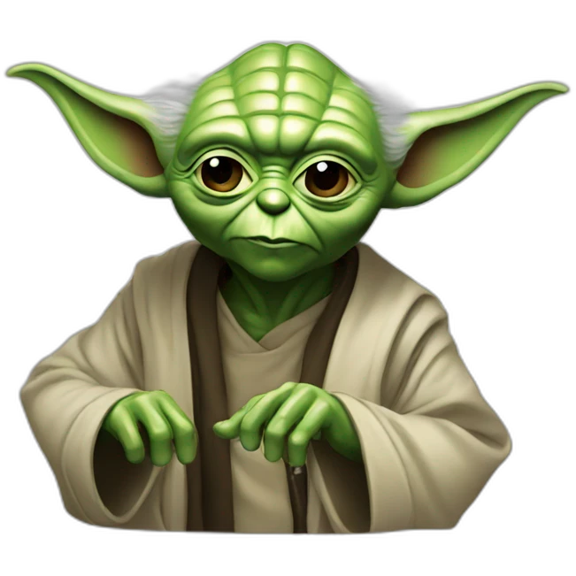 Dj yoda emoji