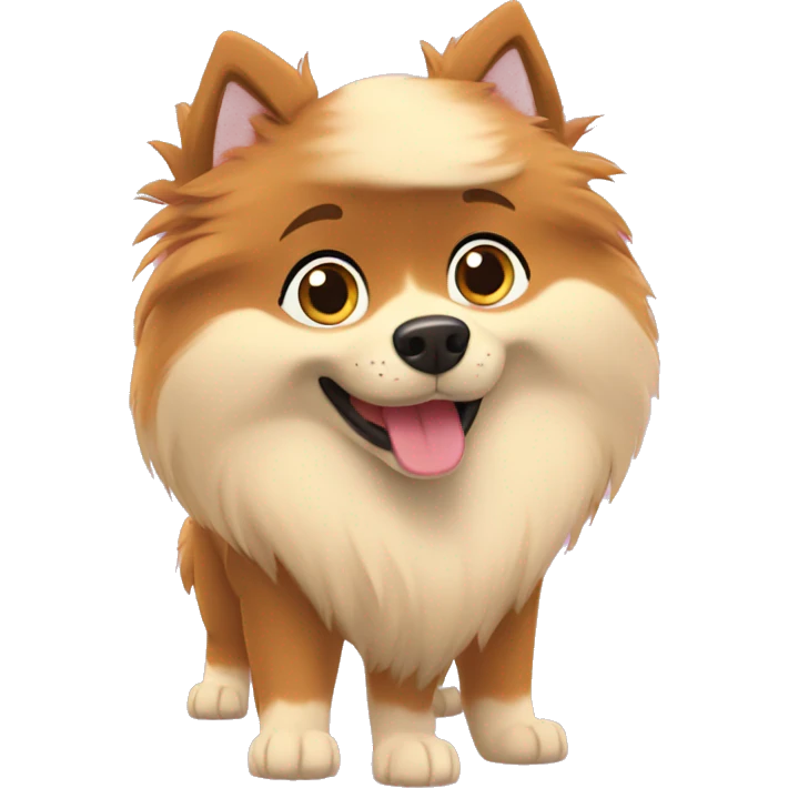 Skye from paw patrol pomeranian emoji