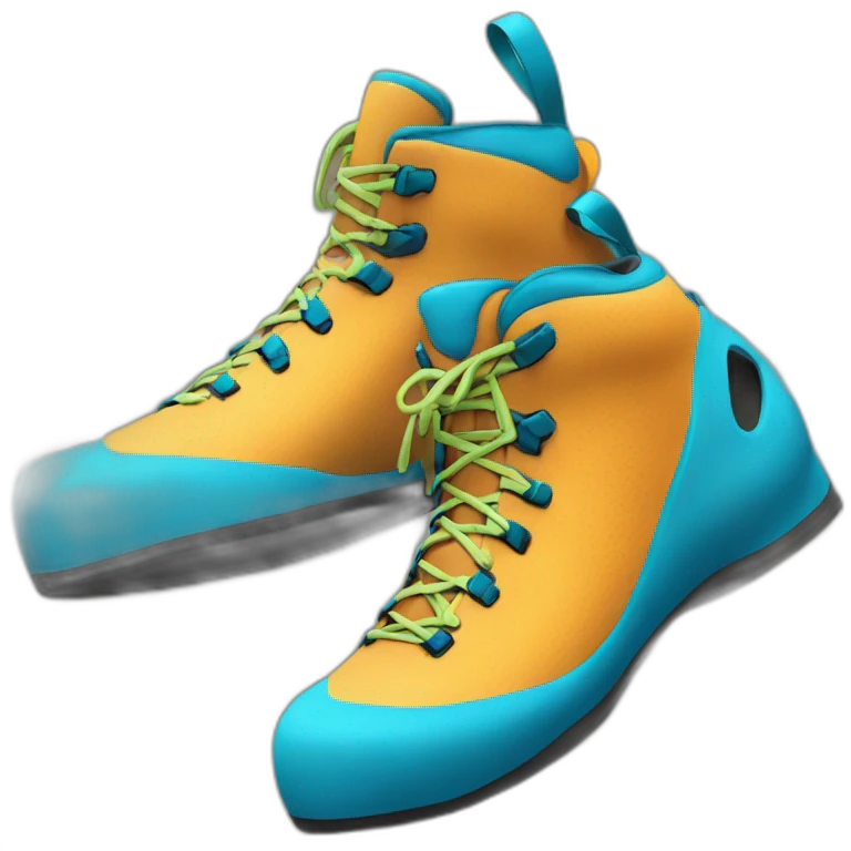 Climbing shoes for bouldering emoji
