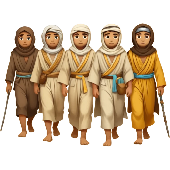Desert Nomad Travelers emoji