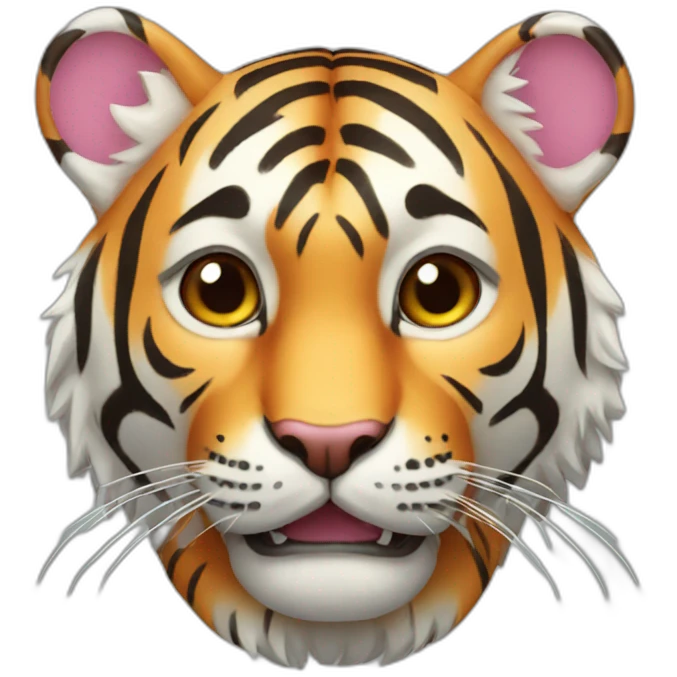 candy tiger emoji