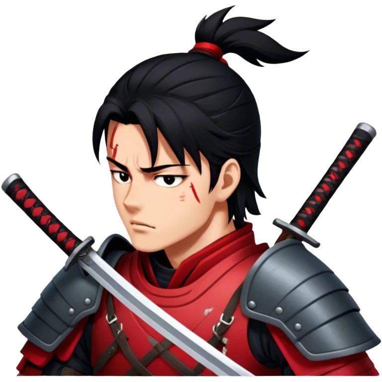 Battle-Ready Samurai emoji
