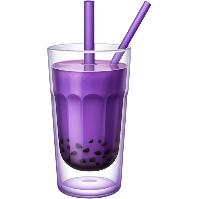 Purple taro tea emoji