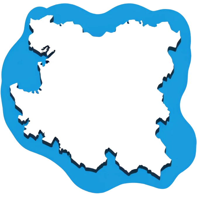 iran map outline emoji