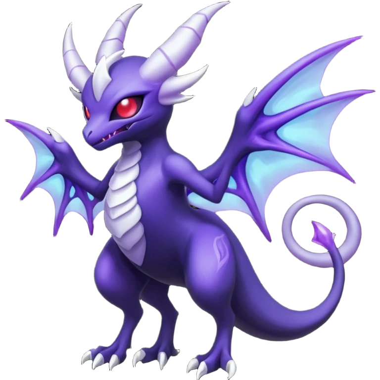 Shiny Darkrai-Lunala-Haunter-Fakémon-hybrid-creature (full body)  emoji