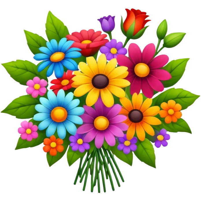 Bunch of flowers emoji
