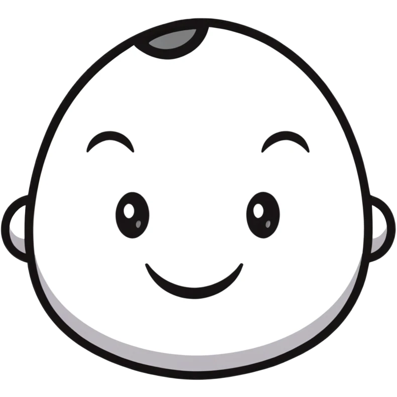 Face with droopy eyelids, goofy smile, looking very relaxed and stoned emoji