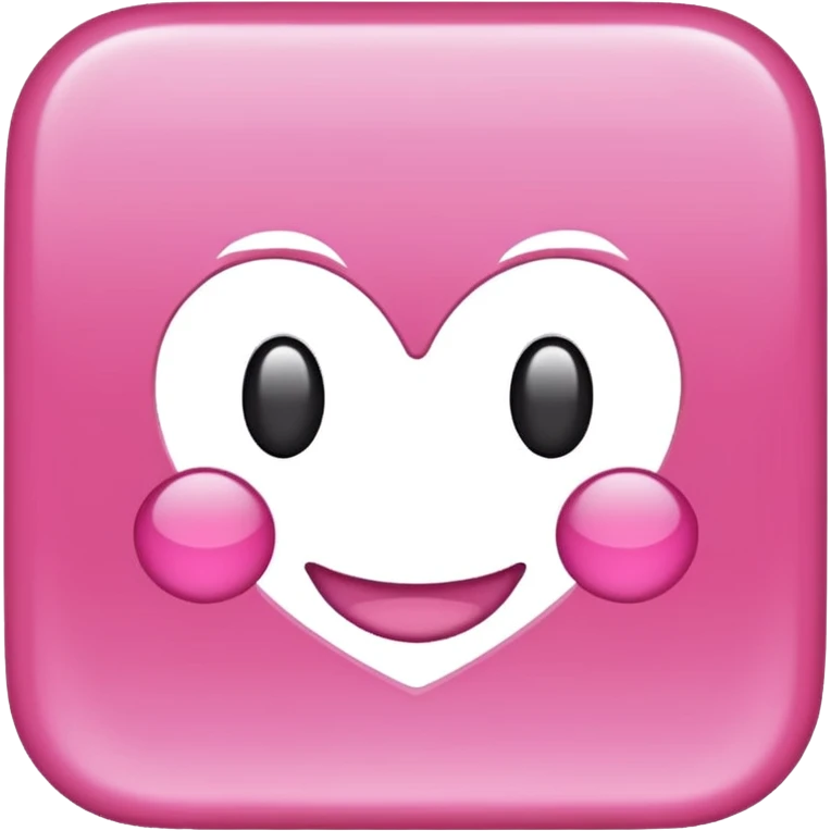 Pink square with 'OK' text emoji