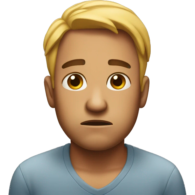 Disappointed  emoji