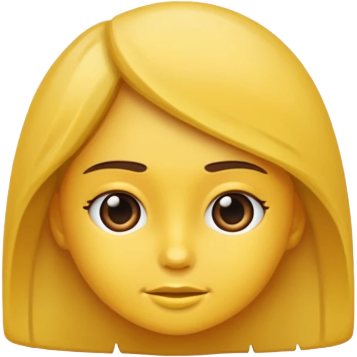 Девушка грустит emoji