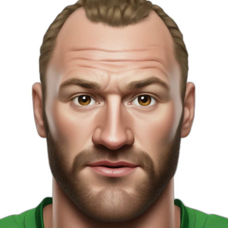 Hyper realistic Tyson Fury emoji