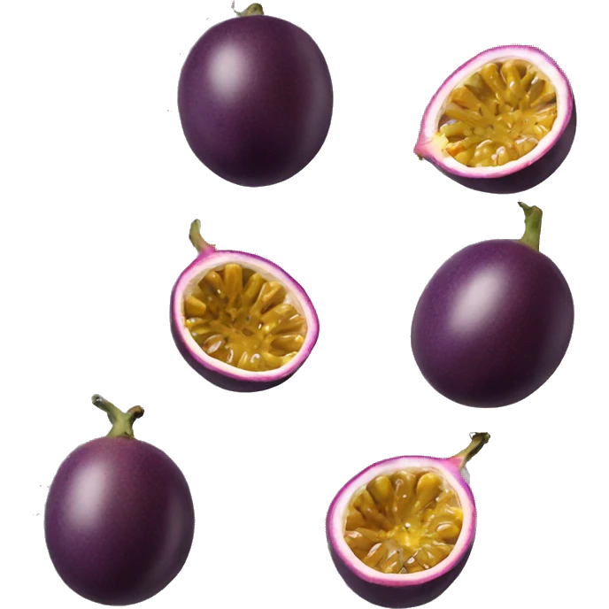 Passion fruit emoji