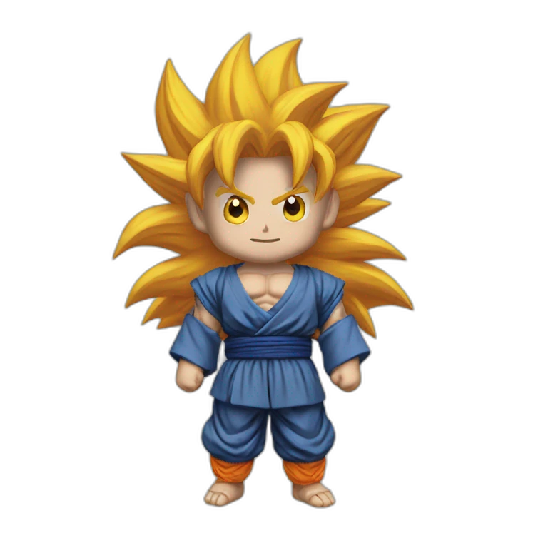 Goku saad emoji