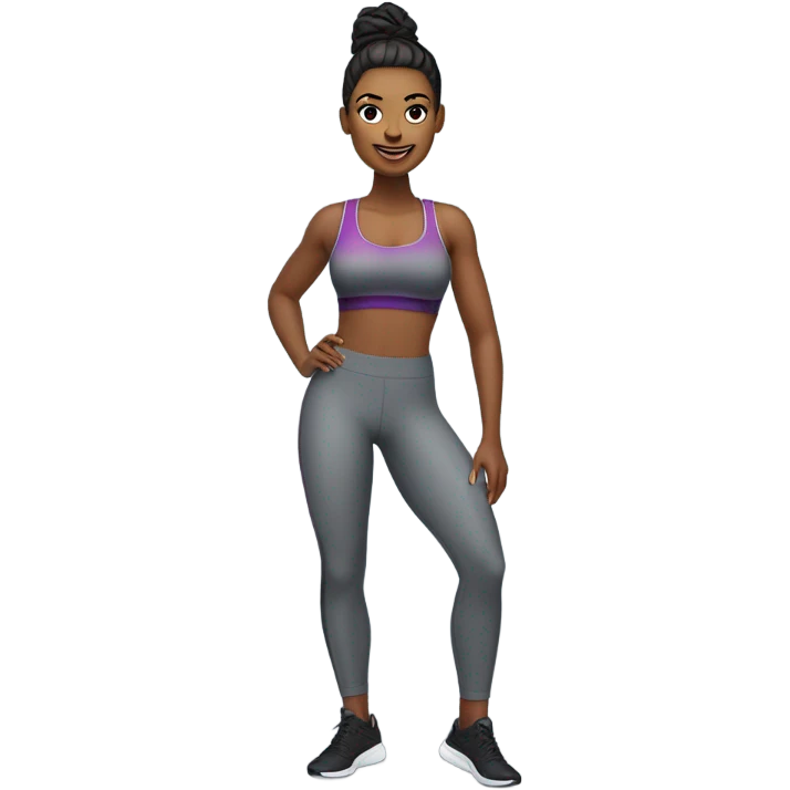 Coquette gym ￼ emoji