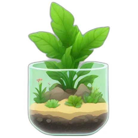 Plant Terrarium emoji