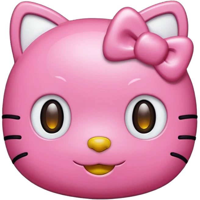I want hello kitty sticker emoji