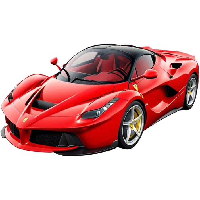 Ferrari LaFerrari - Ferrari (Model Year: 2022) (Iconic colour: Red) emoji