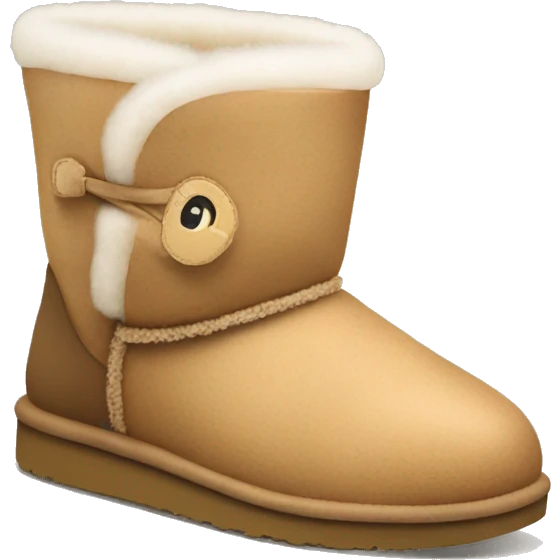 cute mini ugg boots emoji