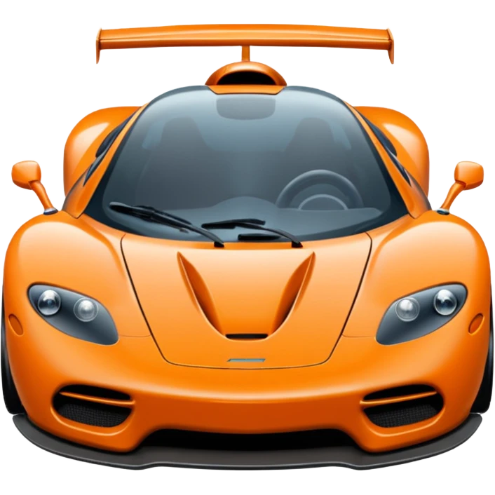A McLaren f1 car emoji